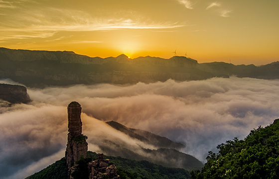 “嶂石岩地貌”的五大特点