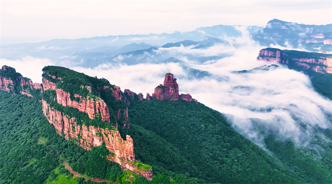 九月的嶂石岩，平和安详，真好！