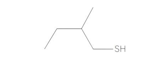  2-methyl-1-butyl mercaptan