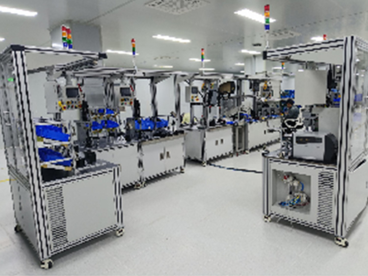  Valve pump four-in-one intelligent production line