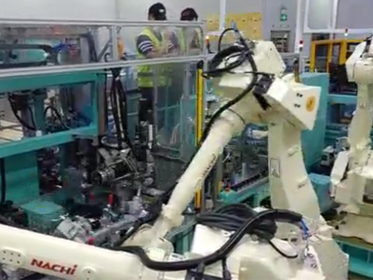  Auto steering system automatic assembly and test production line