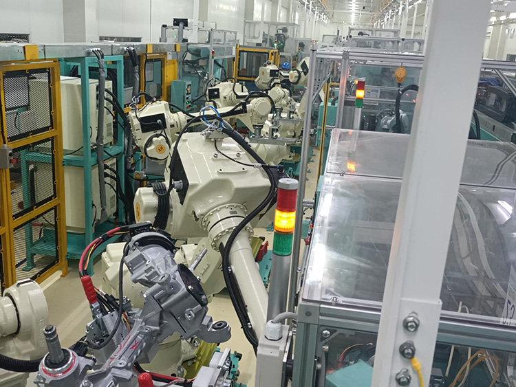  Auto steering system automatic assembly and test production line