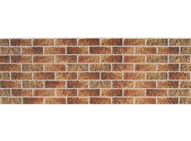  Multicolor face brick pattern