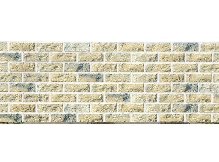  Multicolor face brick pattern