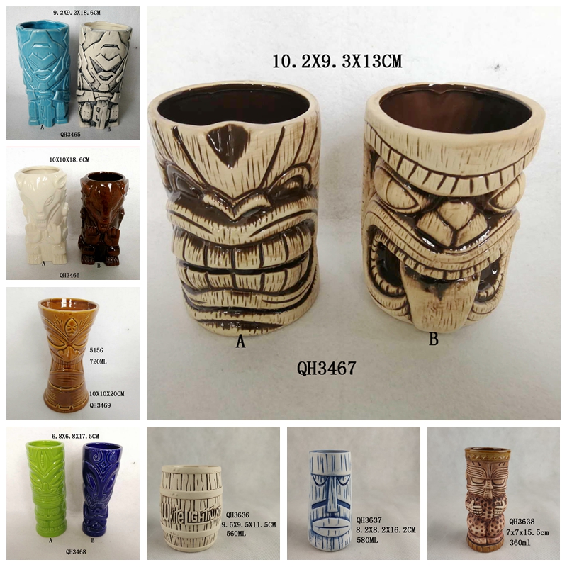  Ceramic TIKI Mug