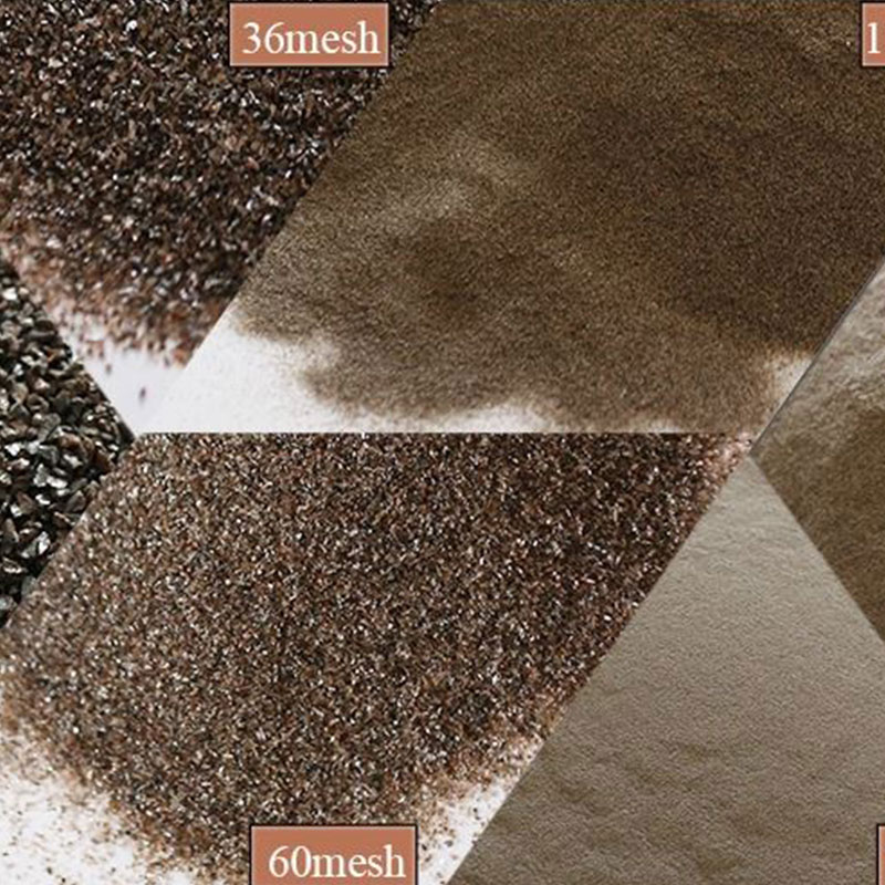 Brown corundum