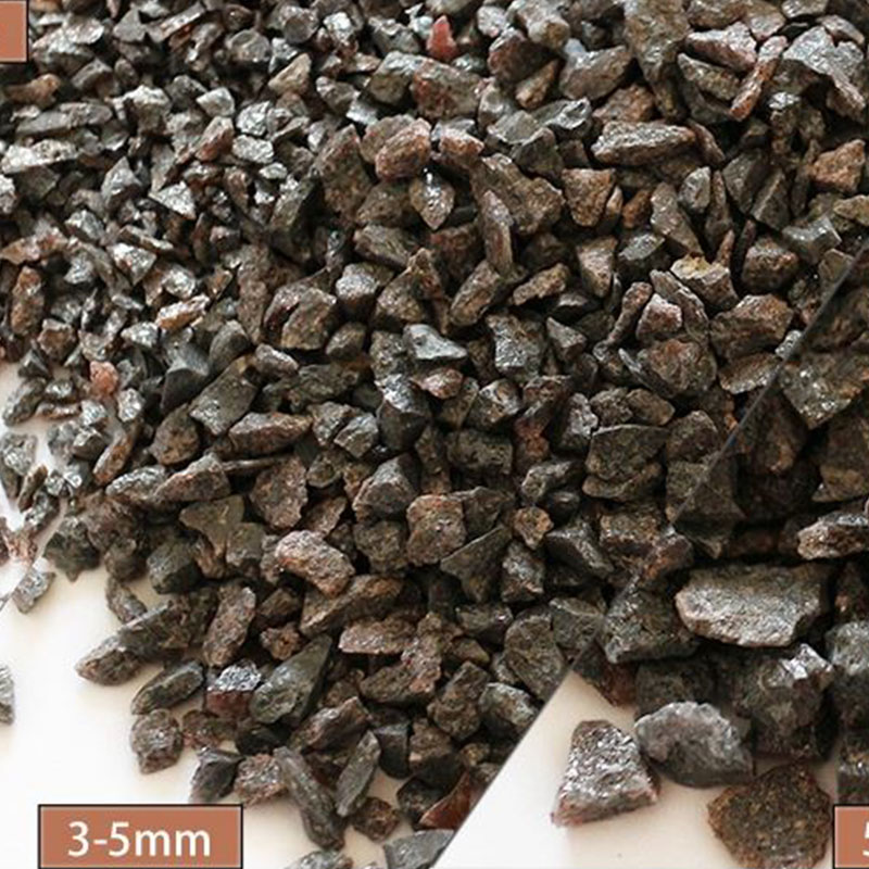 Brown corundum