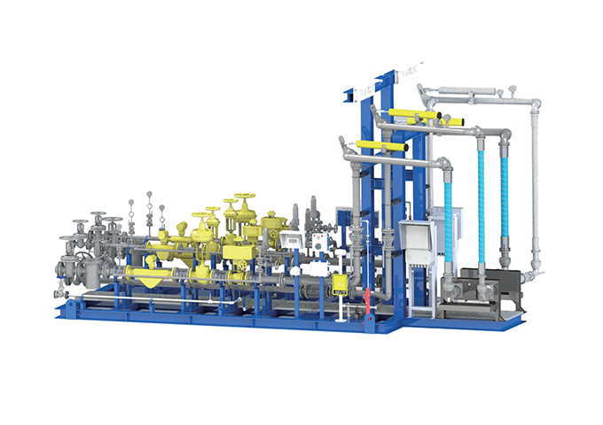  Ethanol gasoline blending and loading into a skid