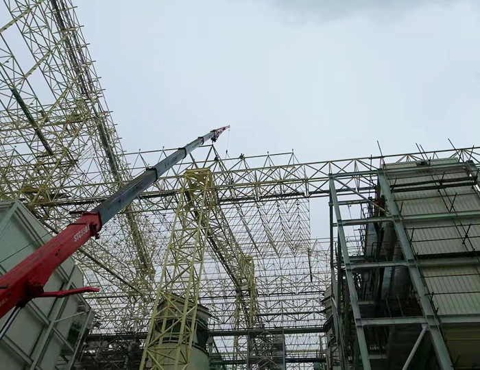 合肥市龙泉山生活垃圾焚烧发电工程建设总承包（标段一）建筑钢结构项目