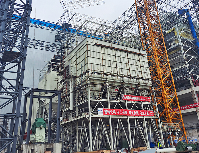 商丘市生活垃圾焚烧发电项目二期工程建筑钢结构
