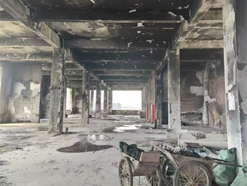 胜特科技厂房火灾加固案例-佛山市南海区里水镇某工业厂火灾后结构修复加固